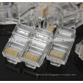 China liefern 8p8c cat6 RJ45 Stecker, Netzwerk rj45, rj45 Stecker cat6 Modular Kabel Kopf